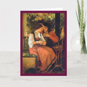 Romantic Propoal Card Feiertagskarte