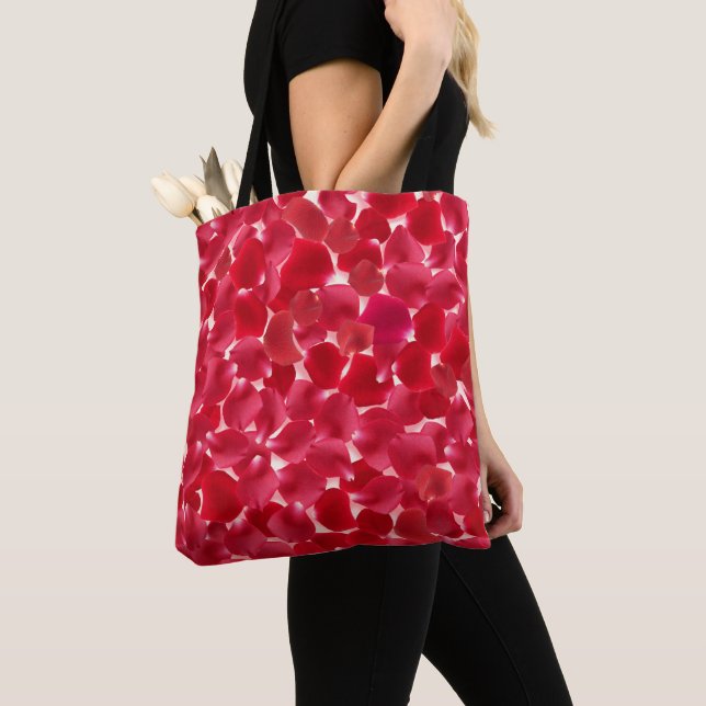 Romantic Red Rose Pattern Valentine's Day Tote Bag (Von Nahem)
