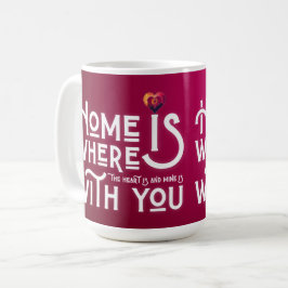 Romantic Soulmate Valentine's Day Two-Tone Mug Kaffeetasse