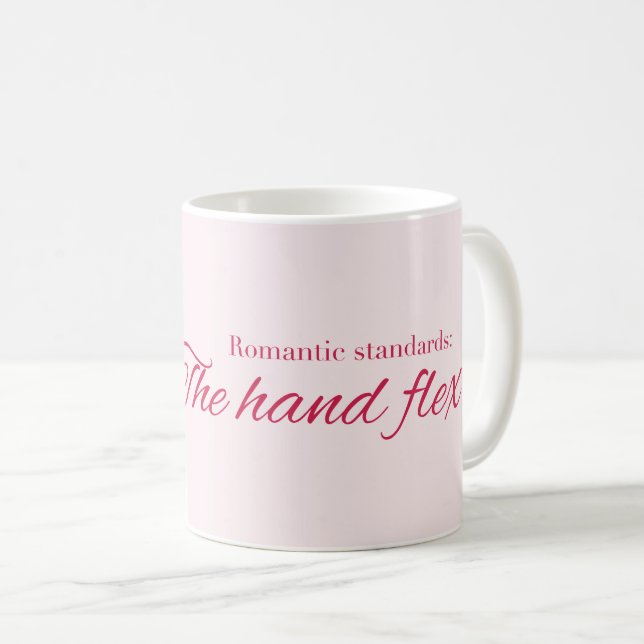 Romantic standards:  The hand flex  Kaffeetasse (VorderseiteRechts)
