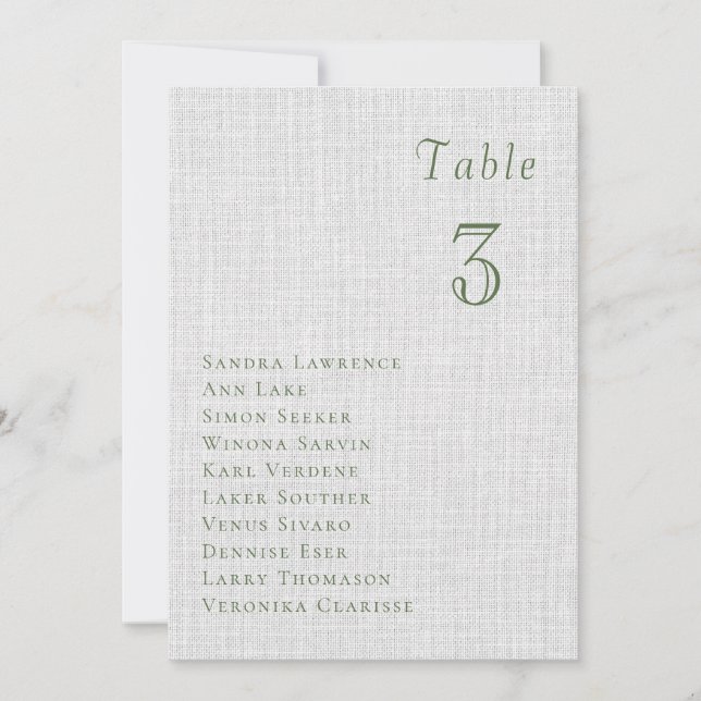 Romantic summer berries Wedding Table Seating Card Einladung (Vorderseite)