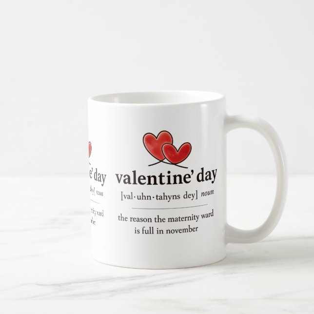 Romantic Valentine’s Day Gift for Him or Her Kaffeetasse (Rechts)