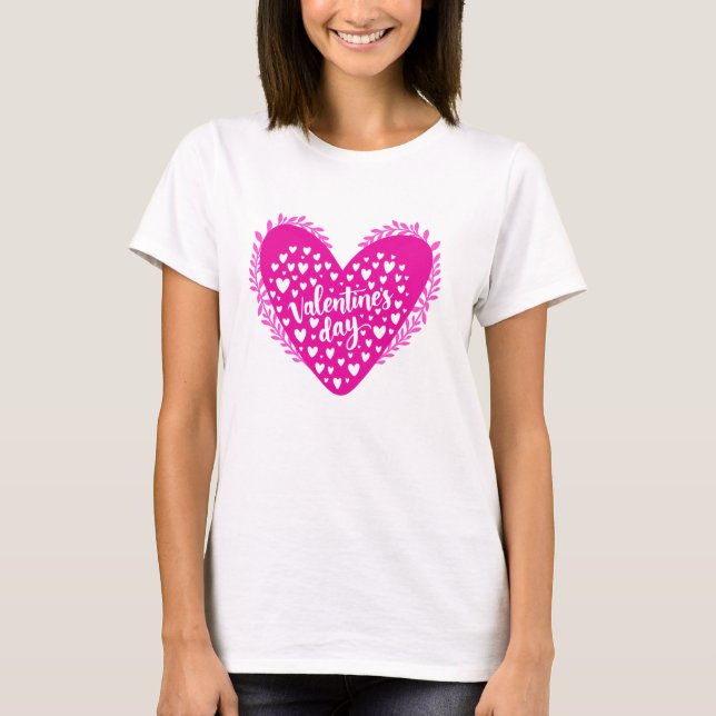 Romantic Valentine’s Day Quote  T-Shirt (Vorderseite)