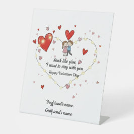 Romantic want to stay with you  sockelschild