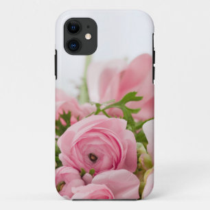 Romantic Wedding Love Soft Pink Flower Bouquet Case-Mate iPhone Hülle