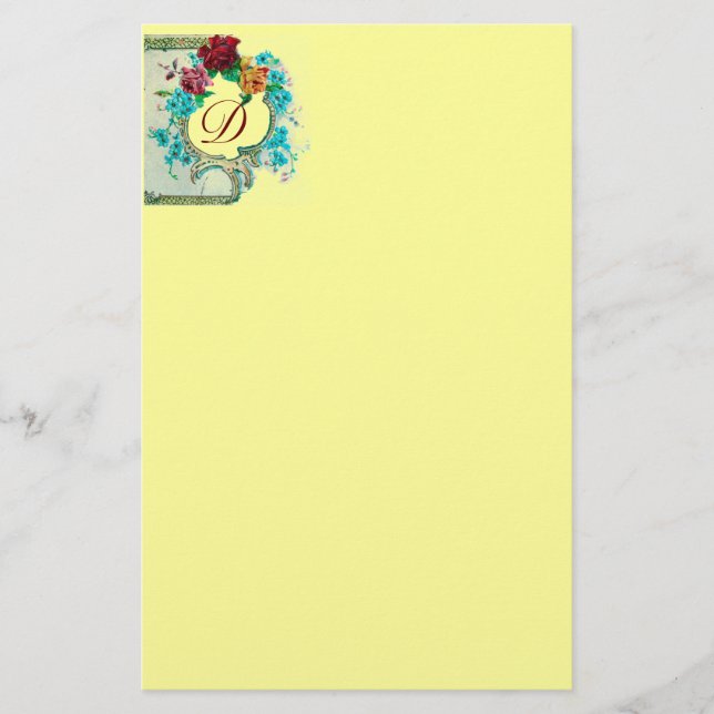 ROMANTİCA 3 MONOGRAMM BRIEFPAPIER (Vorderseite)