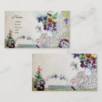 ROMANTICA Antike Blume Stiefmütterchen Blumenstrau