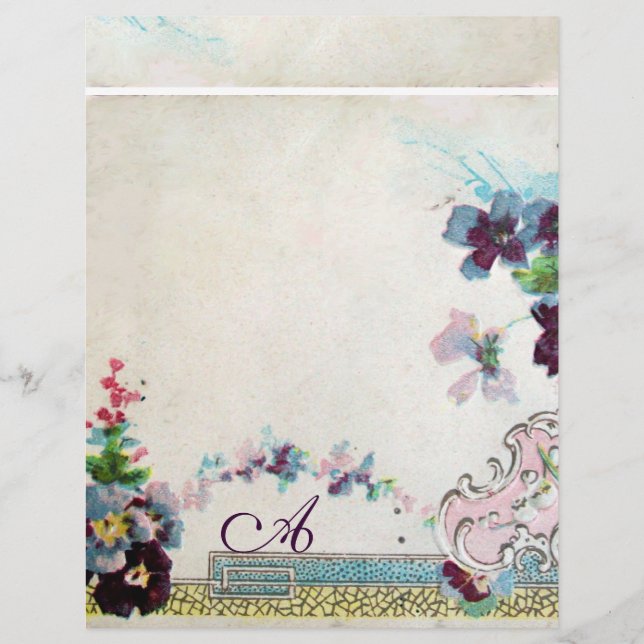 ROMANTICA Pink Blue White Wedding Floral (Vorderseite)