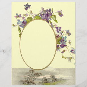 ROMANTİCA/VIOLET, lila, grün, creme
