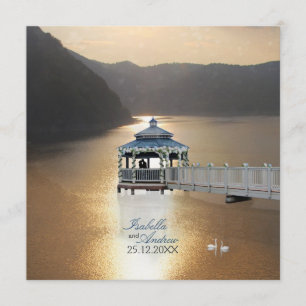 Romantik am See Einladung