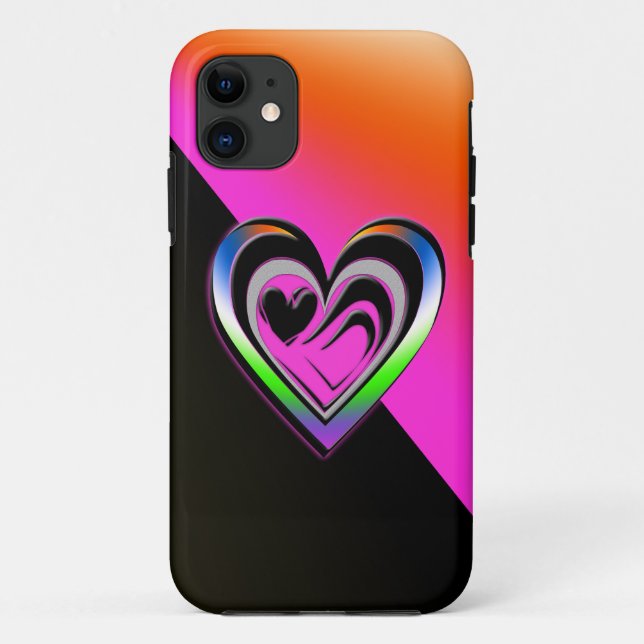 Romantik Case-Mate iPhone Hülle (Rückseite)