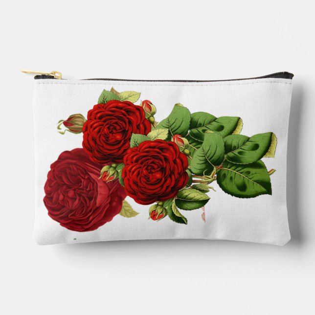 Romantik der Rose Zubehörtasche (Vorderseite)