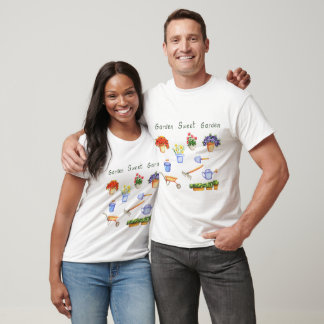 Romantik I Liebe meine Blumen Minimalistisch Niedl T-Shirt
