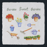 Romantik I Liebe meine Blumen Minimalistisch Niedl Töpfeuntersetzer<br><div class="desc">Romantische Ich Liebe meine Blumen Minimalistisch Niedlich. Sie finden die passenden für dieses Design in meiner Sammlung. Matching-Elemente verfügbar.</div>