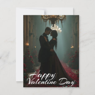 Romantik in der Rose für den Valentinstag