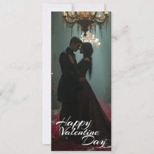 Romantik in der Rose für den Valentinstag