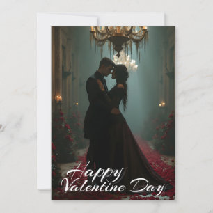 Romantik in der Rose für den Valentinstag