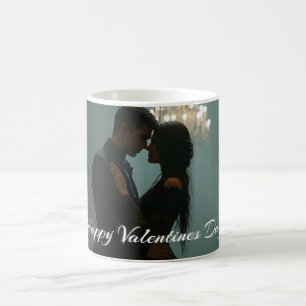 Romantik in der Rose für den Valentinstag Kaffeetasse
