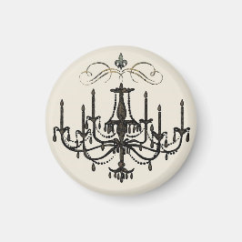 Romantik mit einem Kronleuchter ~ französische Lie Magnet
