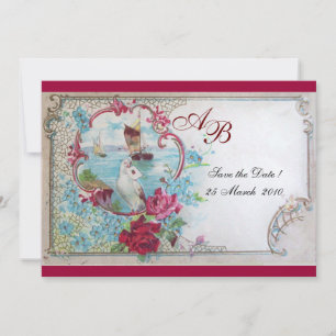 ROMANTIK MONOGRAMM SAVE THE DATE