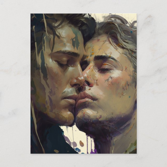 Romantik Postkarte (Vorderseite)