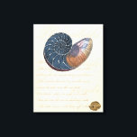 Romantik Seashell Leinwanddruck<br><div class="desc">Wohnst du weit weg vom Strand? Kein Problem! Lassen Sie sich von diesem romantischen Muschelgemälde an einem friedlichen Strand an einem sonnigen Tag verwöhnen. Dieses Kunstwerk romantisiert das Meer und die kleinen Wellen, die Ihnen verlassen werden, sich einen Strandbesuch zu gönnen. Holen Sie sich dieses gerahmte Seashell Panel auf Ihrem...</div>