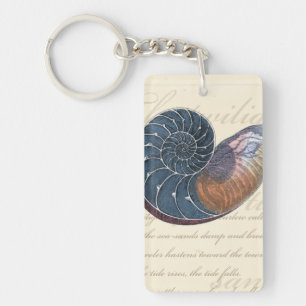Romantik Seashell Schlüsselanhänger