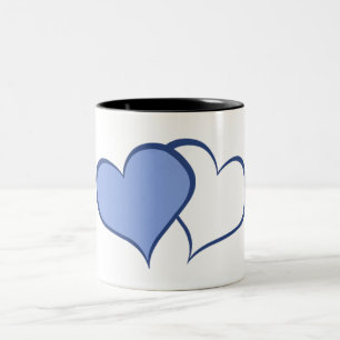 Romantik Seiner BESTER HALBEN ER+he (1 von 2) Zweifarbige Tasse