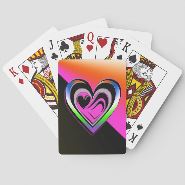 Romantik Spielkarten (Rückseite)