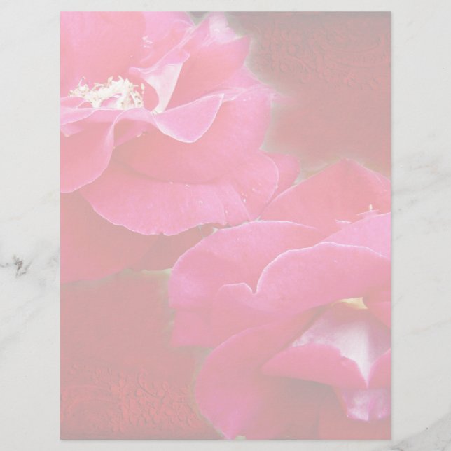 Romantik und Rote Rose (Vorderseite)