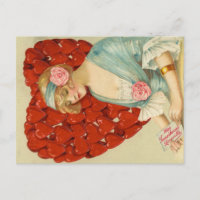 Romantisch Elegant Retro Valentinstag, John Winsch