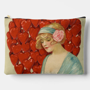 Romantisch Elegant Retro Valentinstag, John Winsch Zubehörtasche