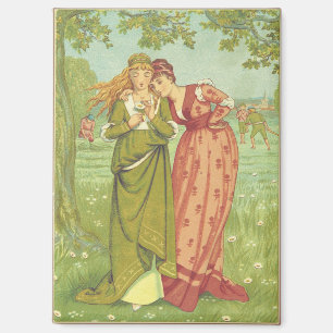 Romantisch Elegant Vintage Valentinstag, viktorian Magnet