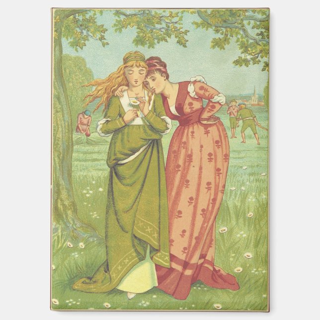 Romantisch Elegant Vintage Valentinstag, viktorian Magnet (Vorderseite)