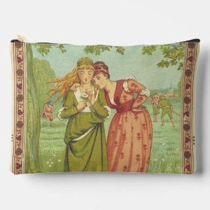 Romantisch Elegant Vintage Valentinstag, viktorian Zubehörtasche