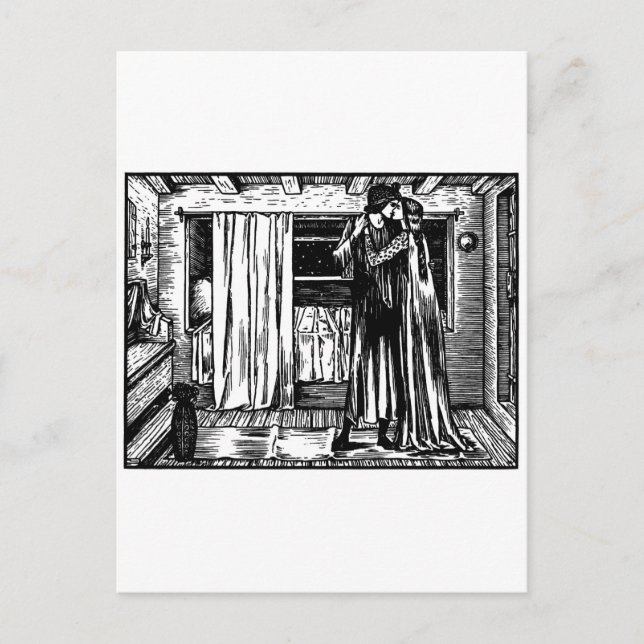 romantisch postkarte (Vorderseite)