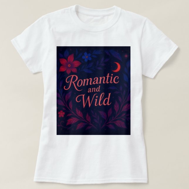 romantisch T-Shirt (Design vorne)