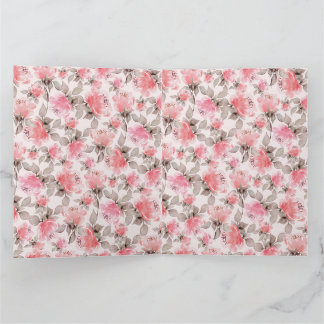 Romantisch - vintage Rosen Wasserfarbe Tissue-Papi Karte