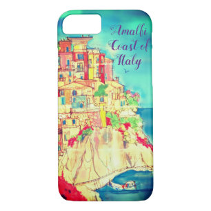 Romantische Amalfi Küste von Italien iPhone Fall Case-Mate iPhone Hülle