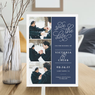 Romantische Anfrage   FotoCollage Save the Date