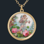 ROMANTISCHE ANGEL ANSAMMLUNG PINK ROSES UND BLUME VERGOLDETE KETTE<br><div class="desc">Elegante rosa Rosen mit Kupfer ,  Vintages Design für Weihnachten und Valentinstag Digitalgrafik und Design von Bulgan Lumini (c)</div>