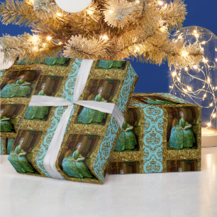 Romantische Antoinette-Eleganz Geschenkpapier