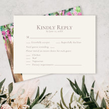 Romantische Aquarellakanie Hochzeitssorgkarte