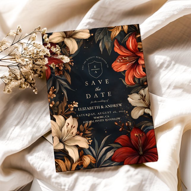 Romantische Barockhochzeit Save The Date (Von Creator hochgeladen)