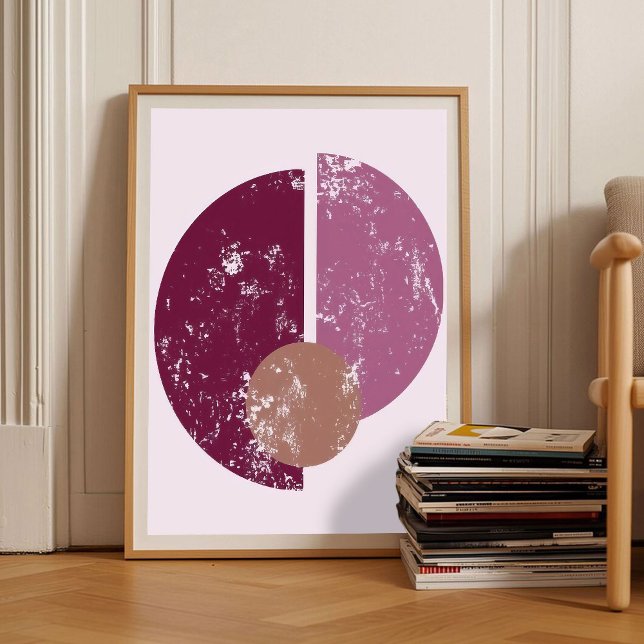 Romantische Beeren-Abstrakte-Kunst-Wandkunst-Haus- Poster (Von Creator hochgeladen)