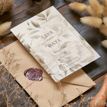 Romantische Beige Peonies Vintage Hochzeit im Herb