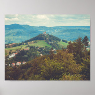 Romantische Bergwelt Poster