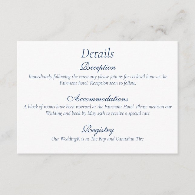 Romantische blaue Regency-Schwarzkunst mit homosex Begleitkarte (Vorderseite)