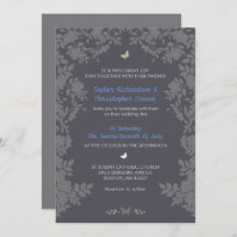 Romantische Blume | Einladungen zur Hochzeit