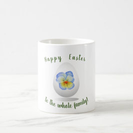 Romantische Blume Frohe Ostern für Sie Minimalisti Kaffeetasse